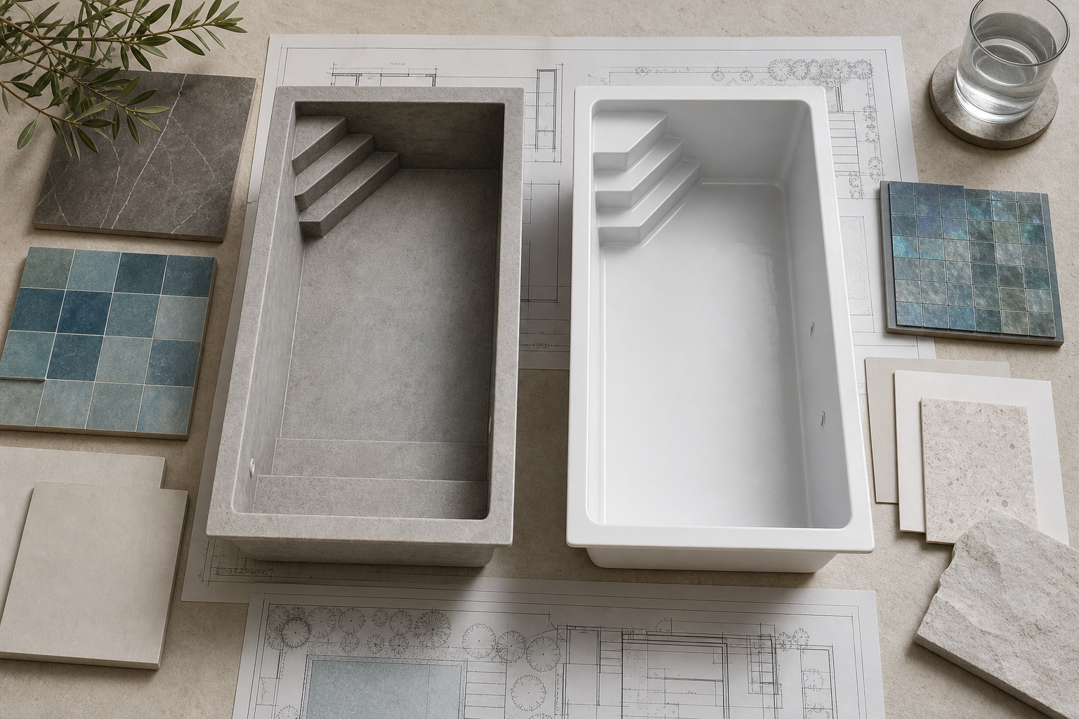 Concrete vs Fibreglass Swimming Pools