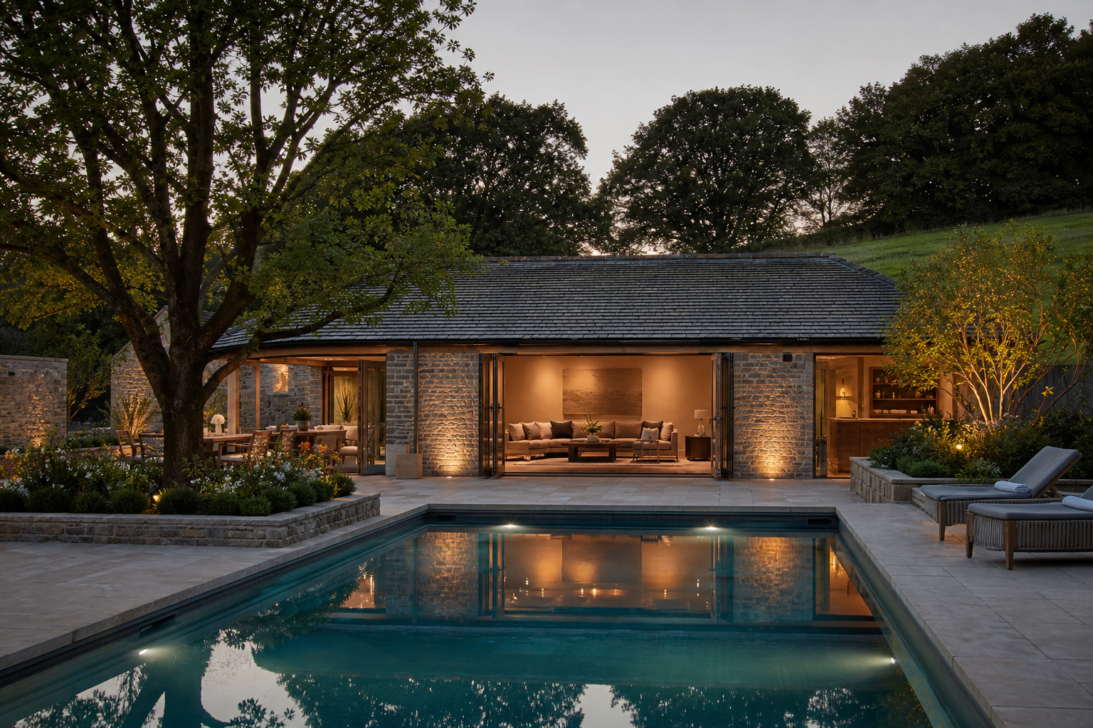 Pool Houses and Outdoor Living Spaces