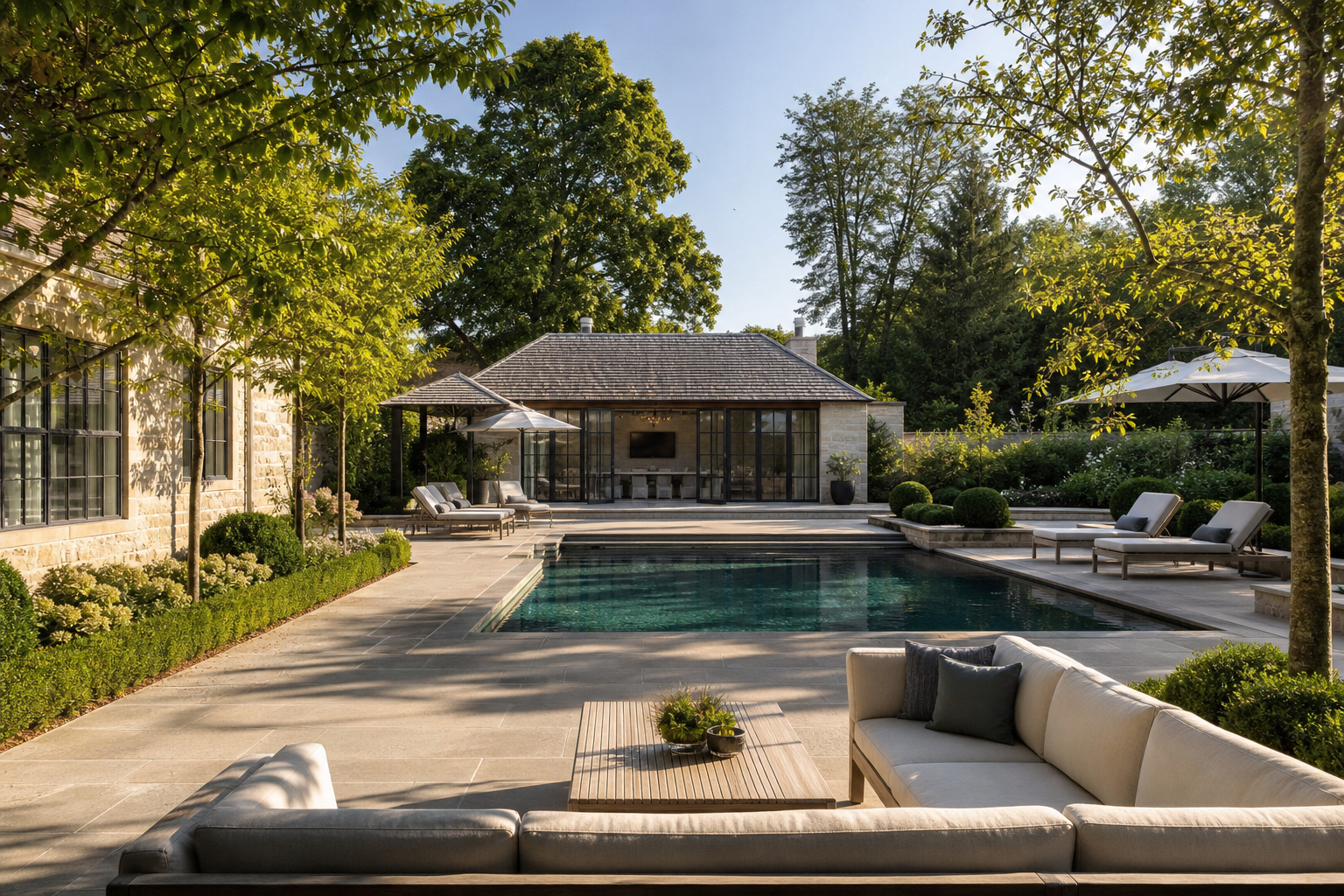 Pool Houses and Outdoor Living Spaces