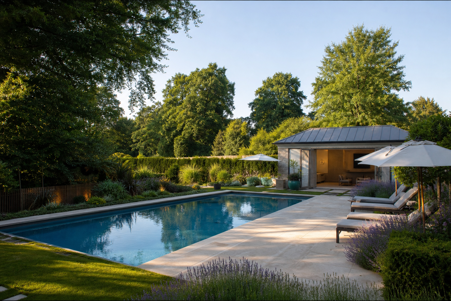 Terraces and paving